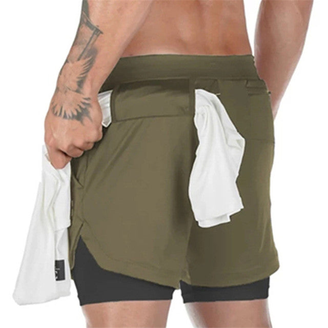 ReadyFit Athletic Sport Shorts w/ Compression